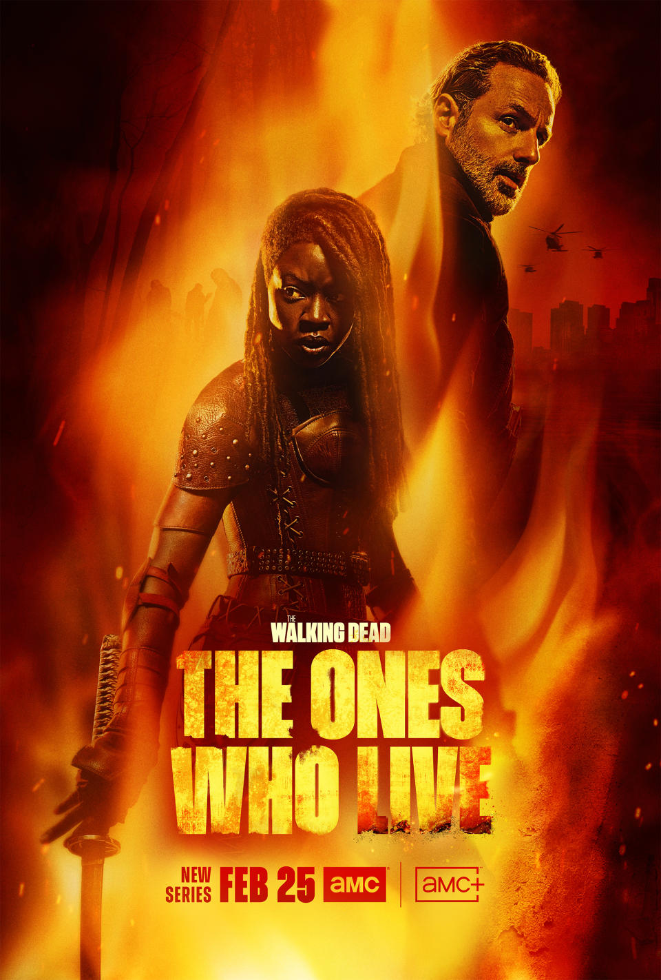 Key art for The Walking Dead: The Ones Who Live