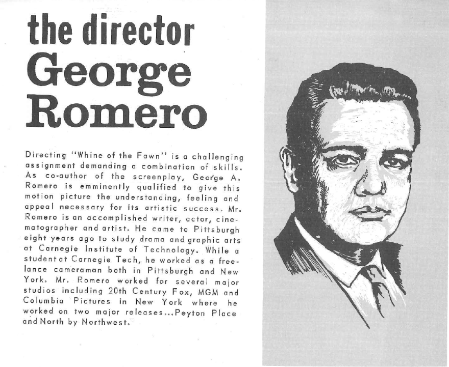 A page from fundraising materials Romero and his colleagues used in the early 1960s.