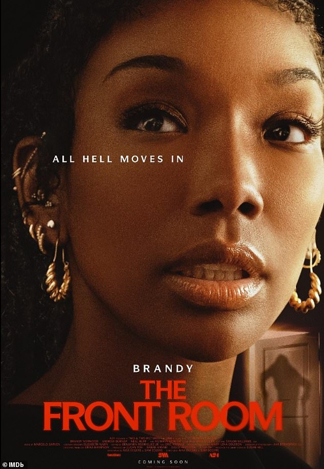 R&B singer Brandy Norwood has landed a career comeback role in A24's The Front Room