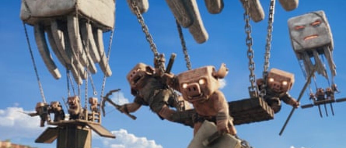 ‘Parents left picking popcorn out of their hair’: the meme-soaked magic of A Minecraft Movie