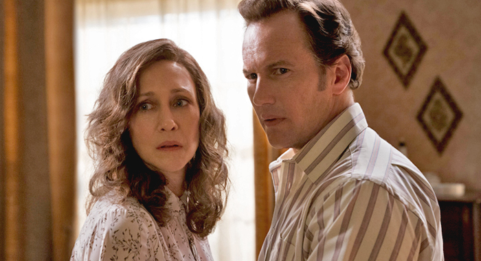 - Zombie Gaming Vera Farmiga and Patrick Wilson in The Conjuring: The Devil Made Me Do It (2021)
