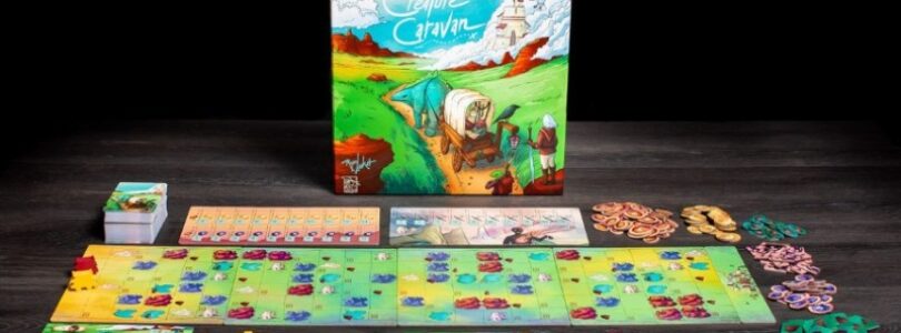 Trade Goods and Attack Zombies in the Great Board Game Creature Caravan