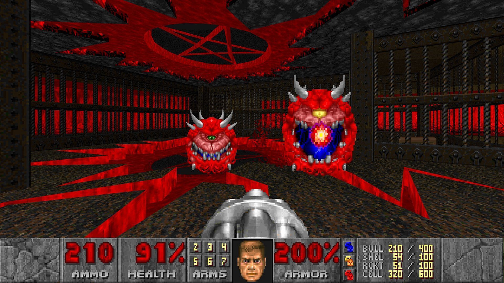 The Doom II soundtrack still kicks ass (Image via Bethesda Softworks)