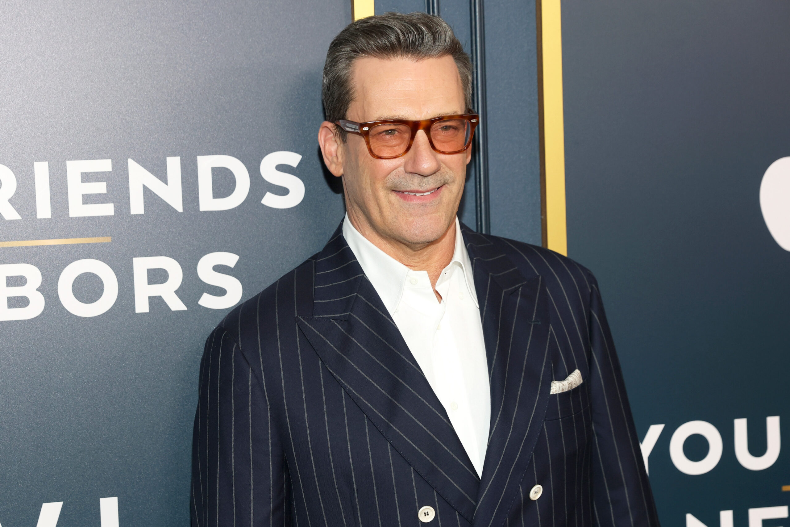 Jon Hamm attends Apple TV+'s 