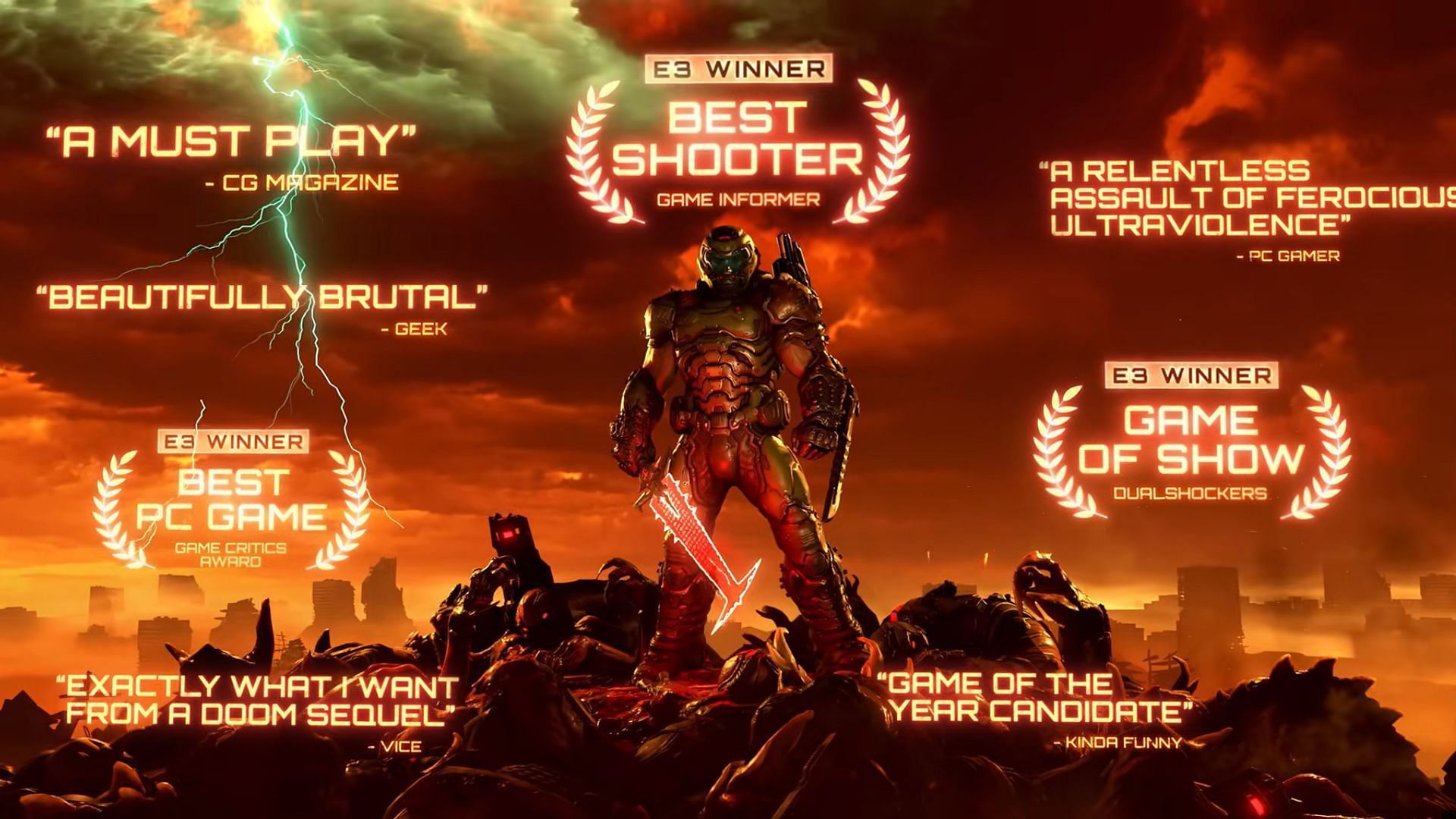 Doom Eternal is undoubtedly the best Doom game of all time (Image via Bethesda Softworks)