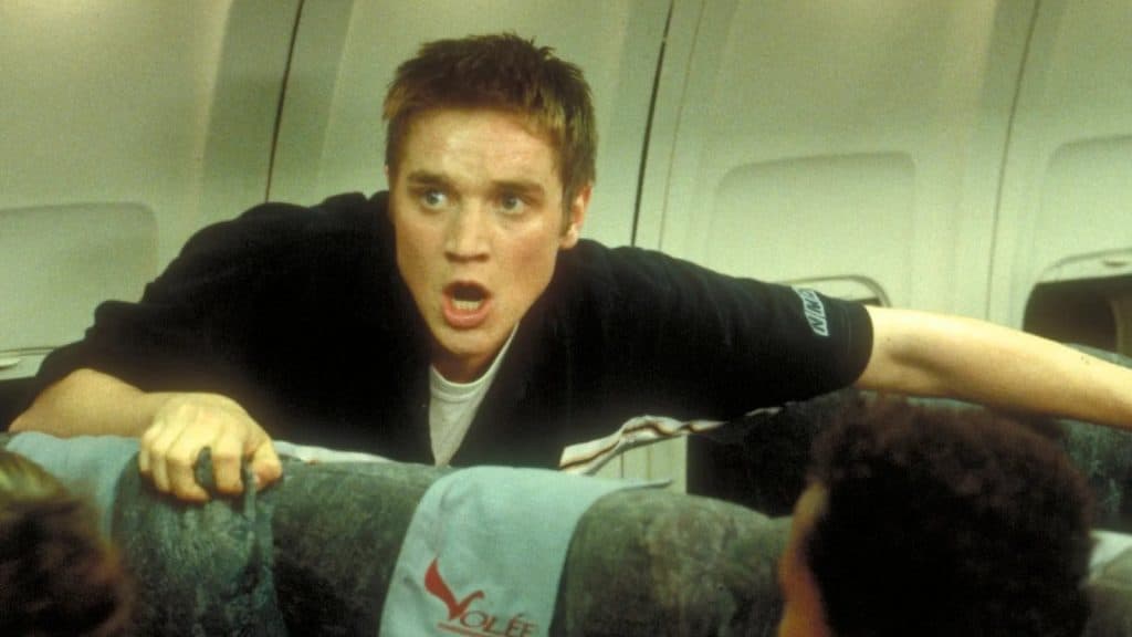 Devon Sawa predicting an explosion in Final Destination.
