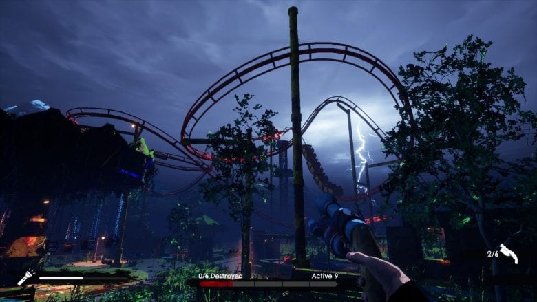 An amusement park location in Midnight Mayhem