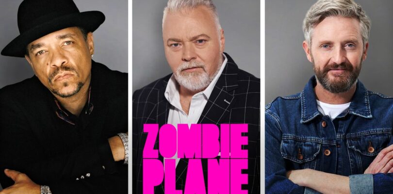 ICE-T, STEPHEN CURRY AND KYLE SANDILANDS CLIMB ABOARD ZOMBIE PLANE