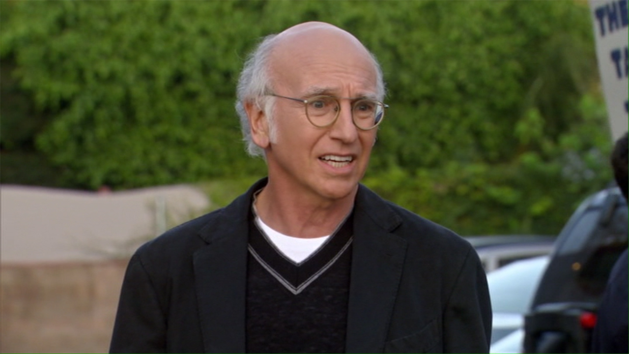 Larry indecisive in Curb Your Enthusiasm