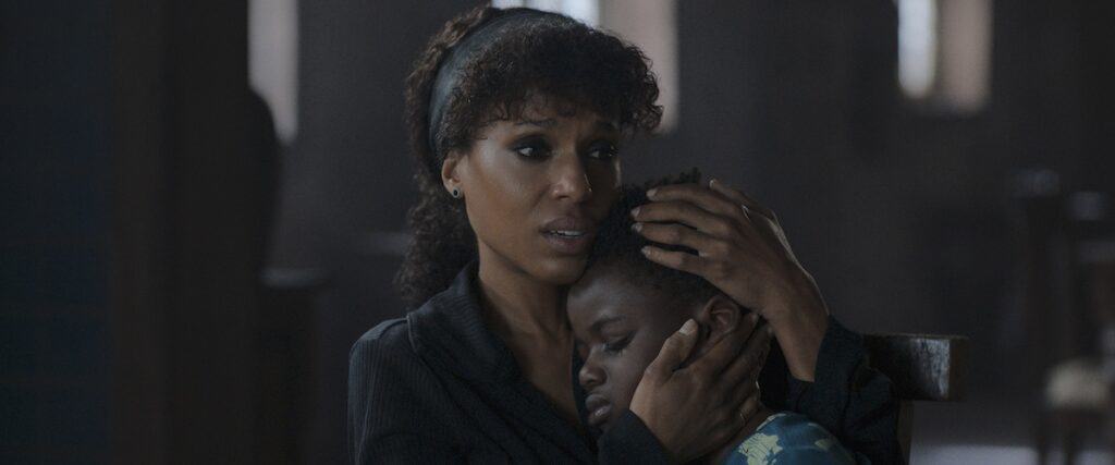 - Zombie Gaming Kerry Washington as Syrah and Jahleel Kamera as Ky in Shadow Force. Photo Credit: Courtesy of Lionsgate