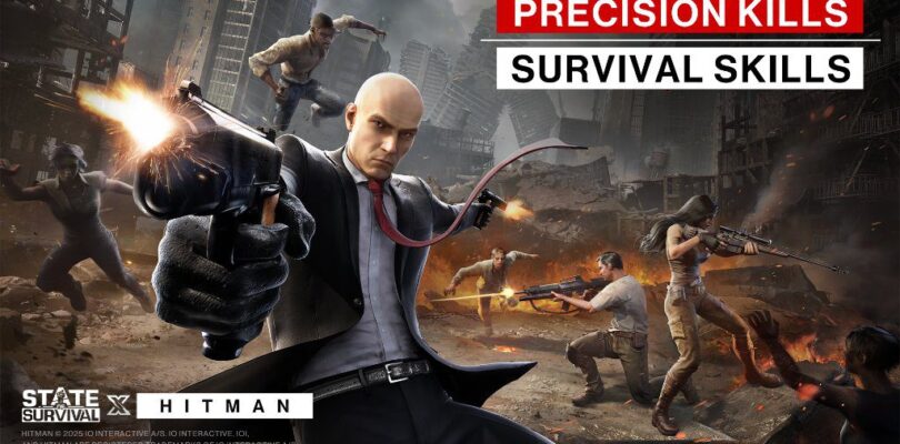State of Survival x HITMAN collaboration brings new hero Agent 47, events, and capital city skin