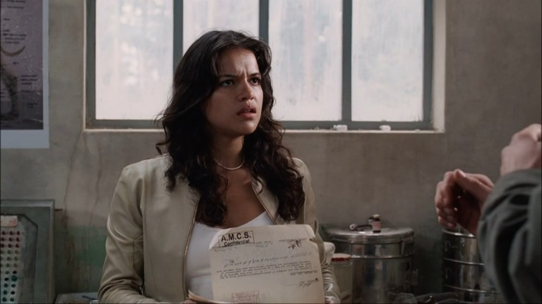 - Zombie Gaming Michelle Rodriguez in The Breed (2006).