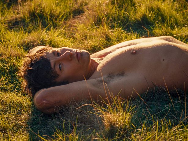 Barry Keoghan in a a scene from Saltburn
