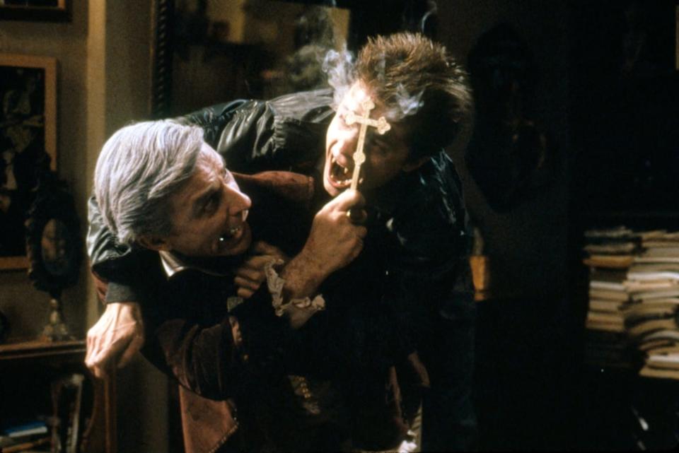 Roddy McDowall and Stephen Geoffreys in Fright Night (Corbis via Getty Images)