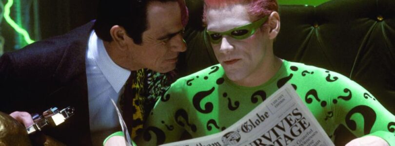 Jim Carrey Delivers a Joy(gasm) in Schumacher’s Campy ‘Batman Forever’ [Horror Queers Podcast]