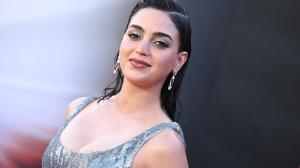 Melissa Barrera at the premiere of 
