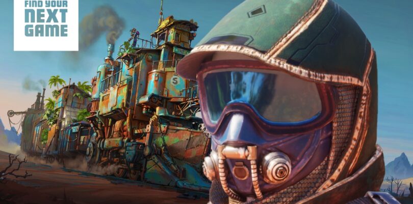 In a new survival game on Steam, you build a train with friends and must survive on a foreign planet