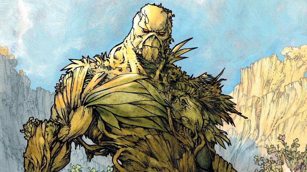 - Zombie Gaming Swamp Thing in DC Comics