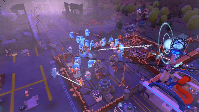 The ice beam as a scientific breakthrough: this can be used to freeze and capture zombies. Thera Bytes/Aerosoft/dpa