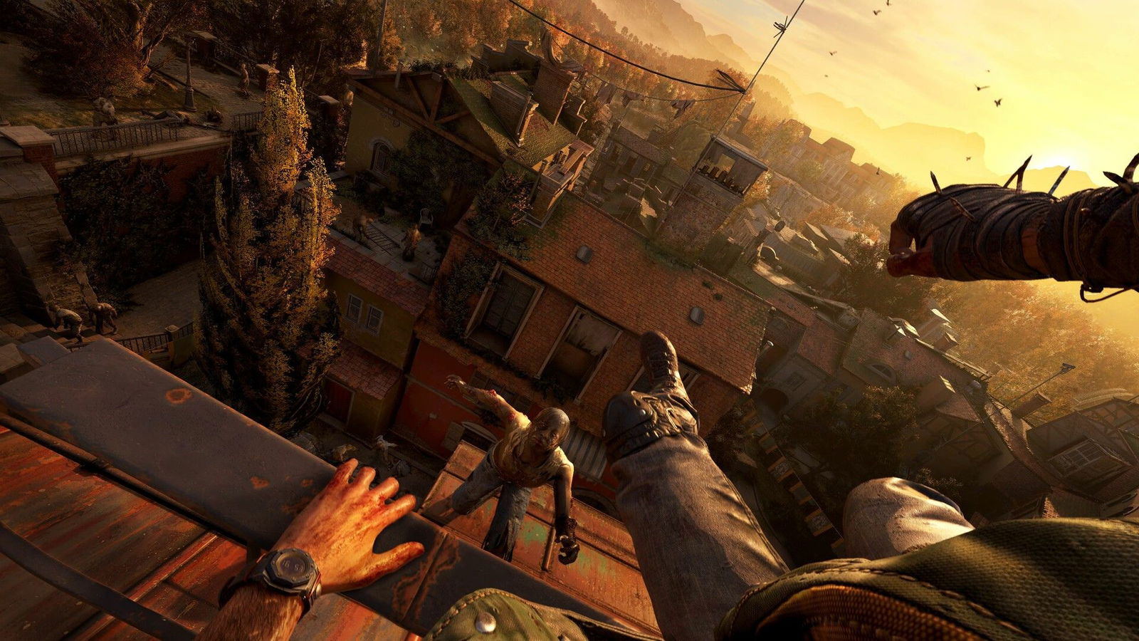 Parkour in Dying Light: The Beast
