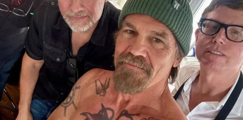 Josh Brolin is Shirtless and Tattooed in the First Look at ‘Whalefall’ – HorrorFuel.com