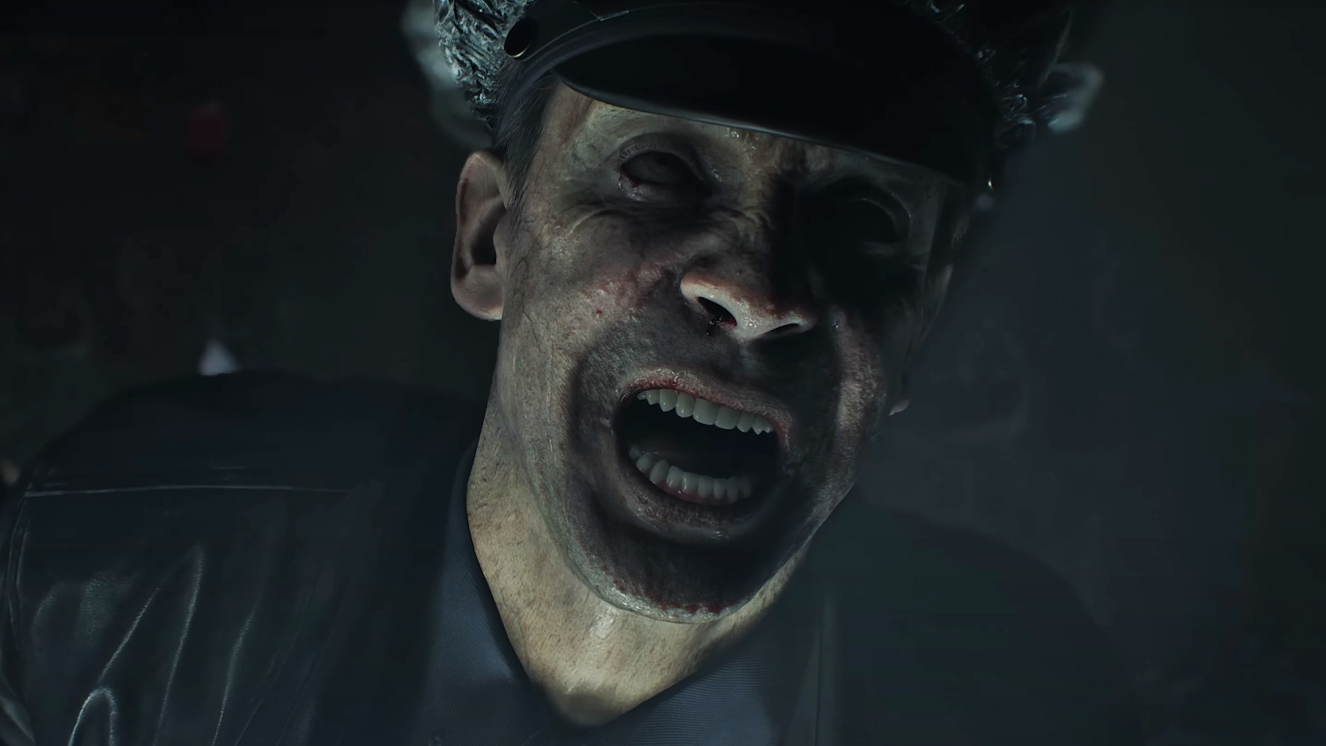 RE9 release date: A zombie dressed in the Raccoon City police department uniform.